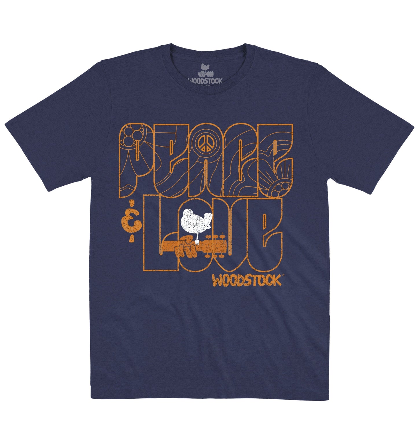 Woodstock | Peace and Love | Official Artist T-shirt