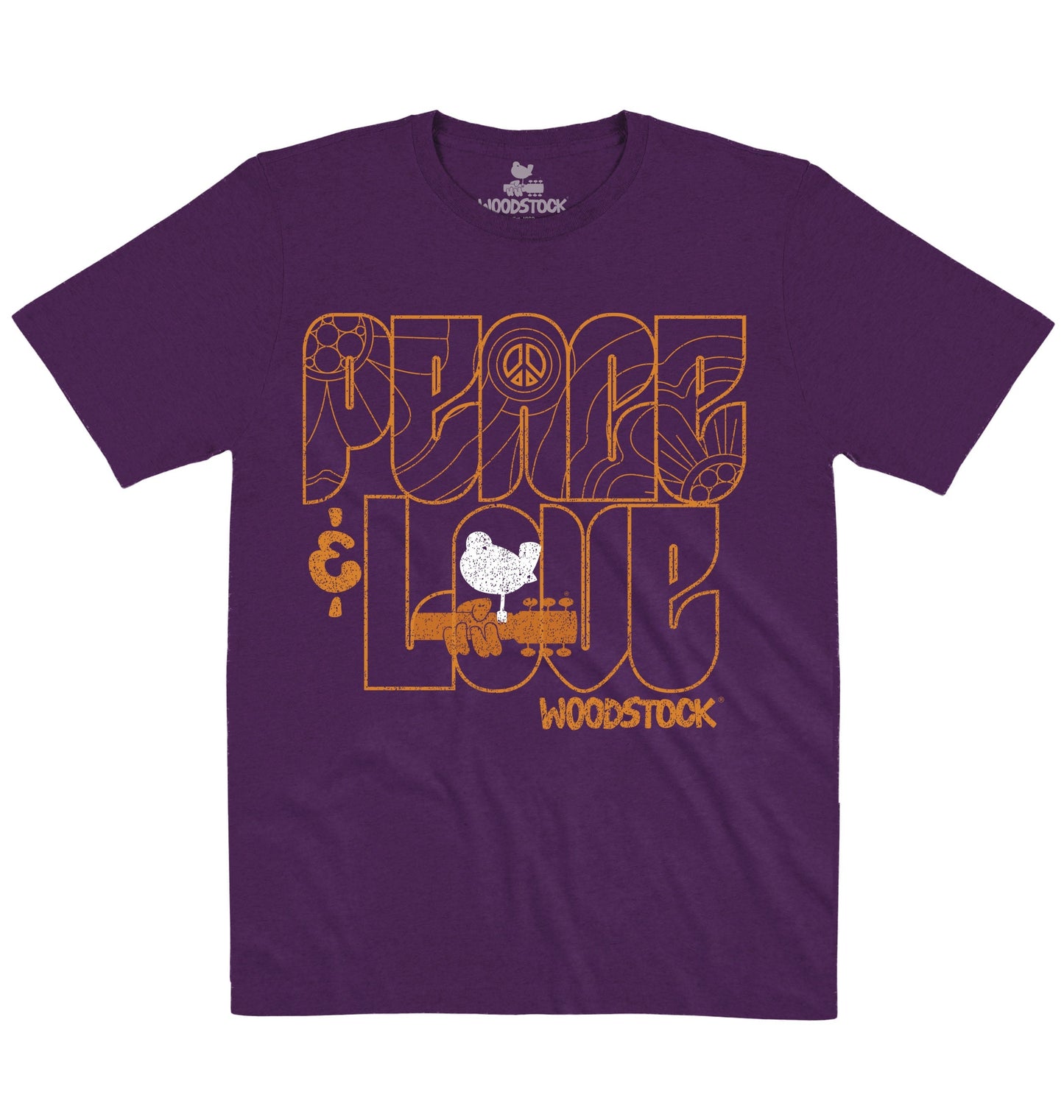 Woodstock | Peace and Love | Official Artist T-shirt