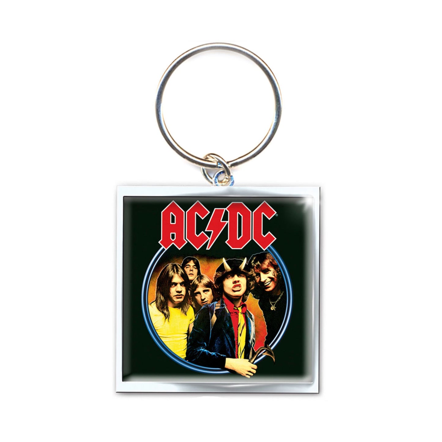 AC/DC Gift Set with boxed Coffee Mug, Keychain, 5 x Button badges, Woven Patch, Socks