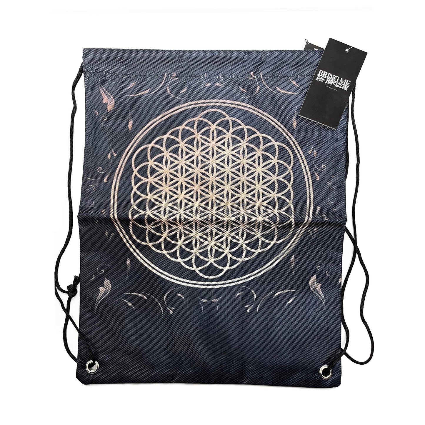 Bring Me The Horizon gift set with boxed Coffee Mug, 2 x Drink Coasters, Drawstring Bag and 5 x button badges