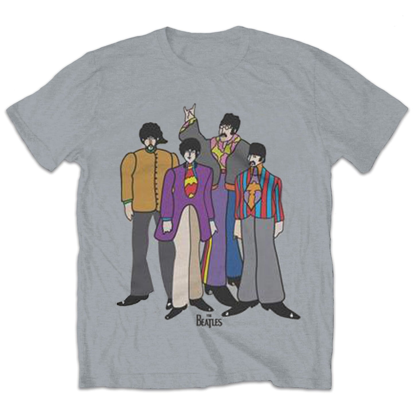 The Beatles Unisex T-Shirt: Yellow Submarine & Socks - Gift set