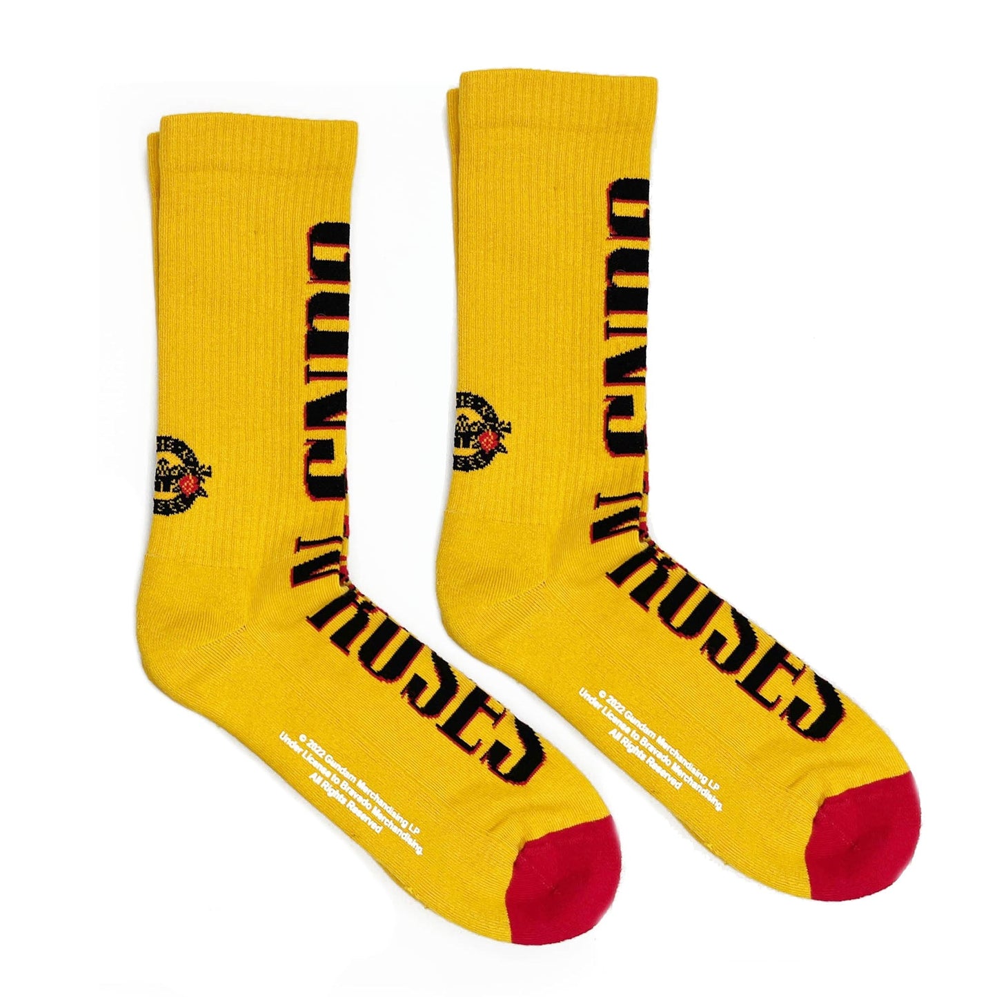 Guns N' Roses Unisex T-Shirt: Classic Logo & Socks - Gift set