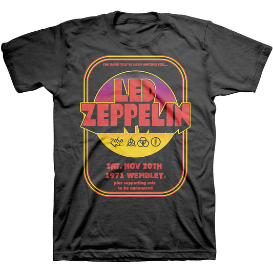 Led Zeppelin | Official Band T-shirt | 1971 Wembley
