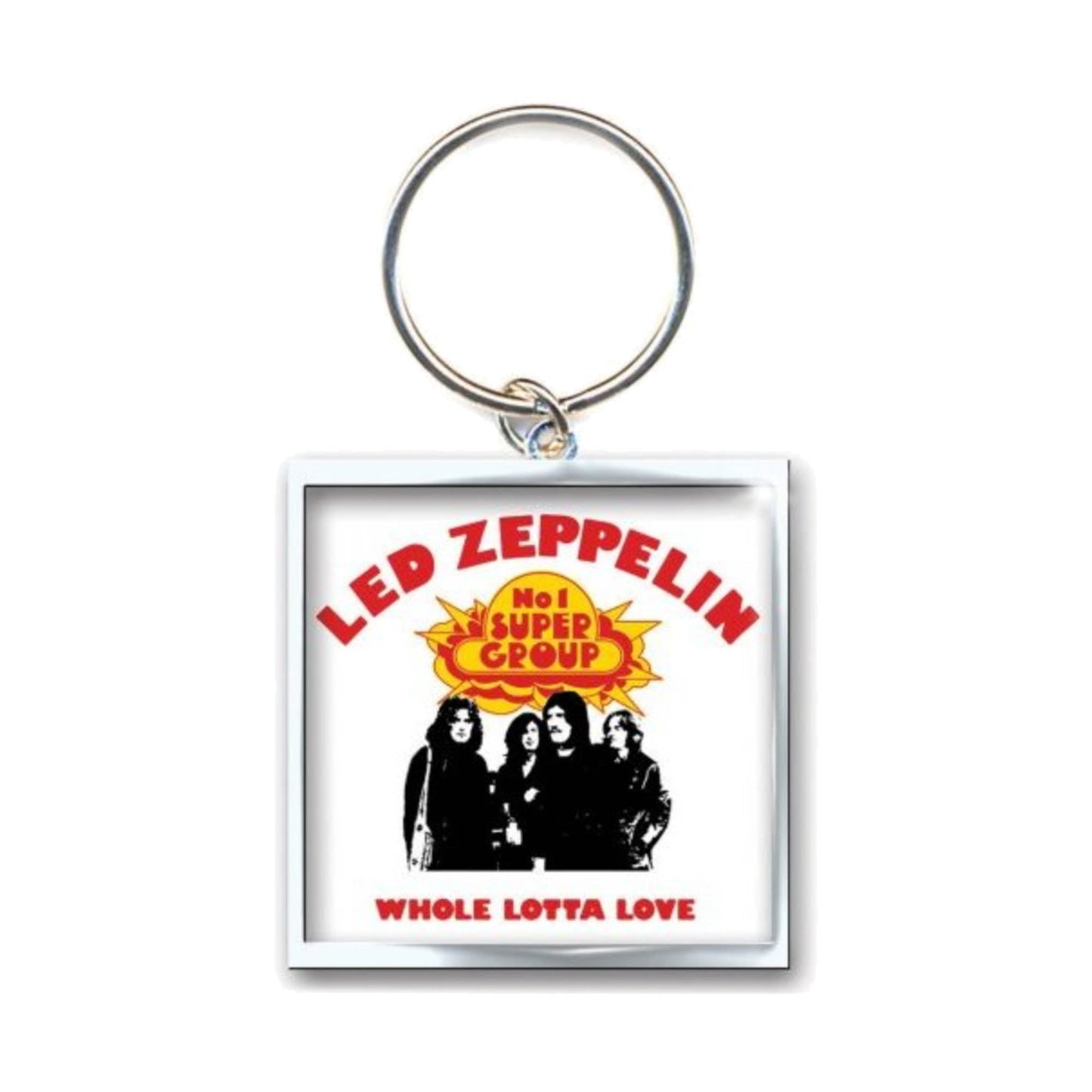 Led Zeppelin Gift Set with Boxed Coffee Mug, 5 x Button Badges, Keychain