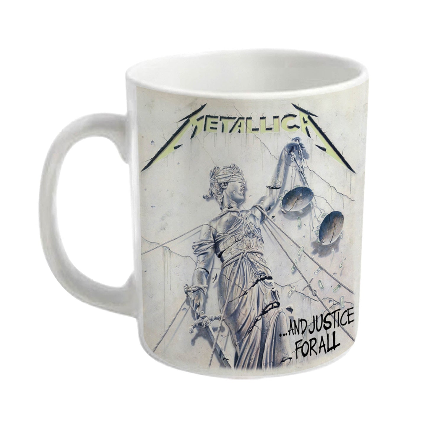 Metallica Gift Set with boxed Coffee Mug, Sewn Patch, 10 x button badges