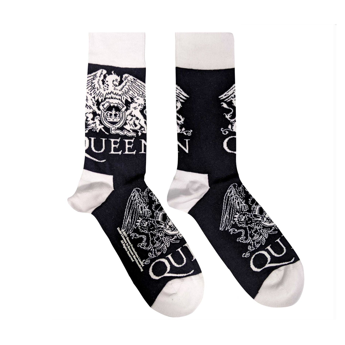 Queen Unisex T-Shirt: Vintage Union Jack & Socks - Gift set