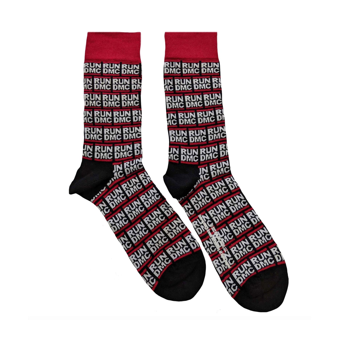 Run DMC Unisex T-Shirt: Logo (Wash Collection) Socks - Gift set