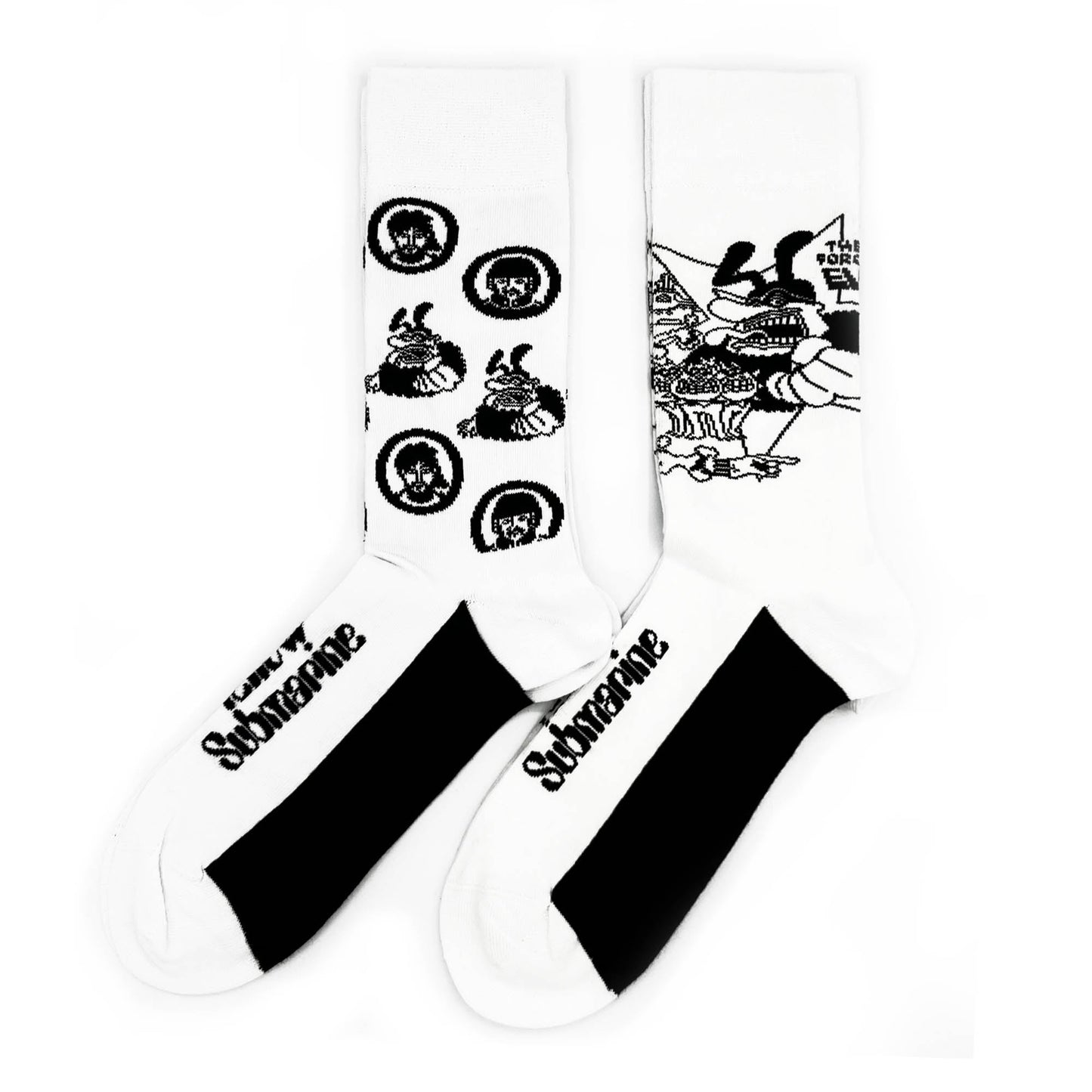 The Beatles  | Official Socks 2 Pack | Adult US 8-12, EU 41-46, UK 7-11