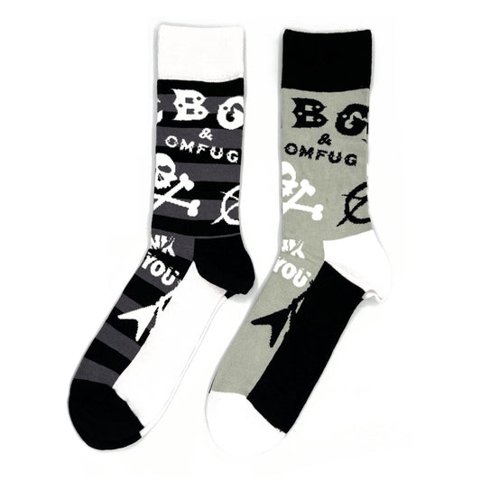 CBGB | Official Socks 2 Pack | Adult US 8-12, EU 41-46, UK 7-11
