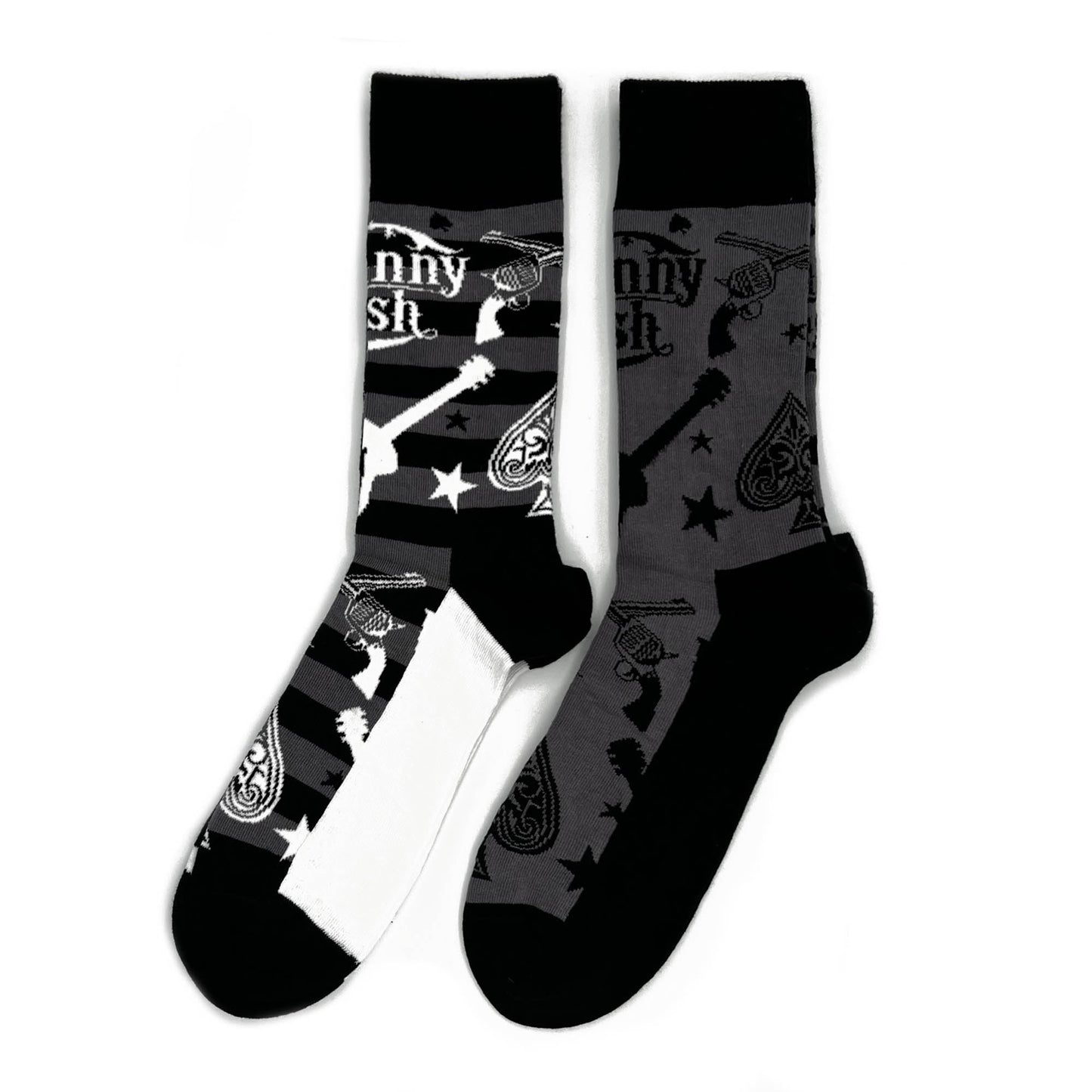 Johnny Cash | Official Socks 2 Pack | Adult US 8-12, EU 41-46, UK 7-11