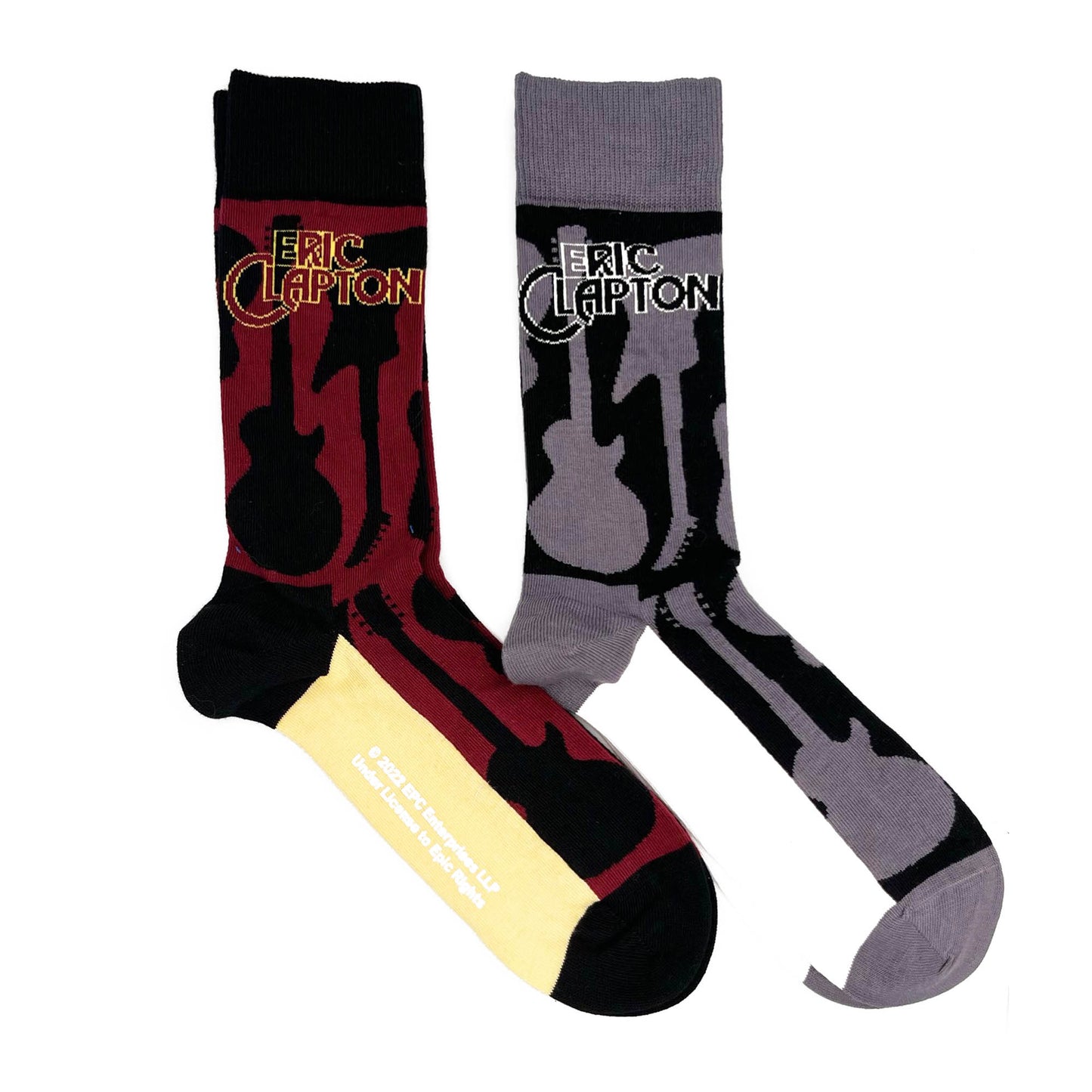Eric Clapton | Official Socks 2 Pack | Adult US 8-12, EU 41-46, UK 7-11