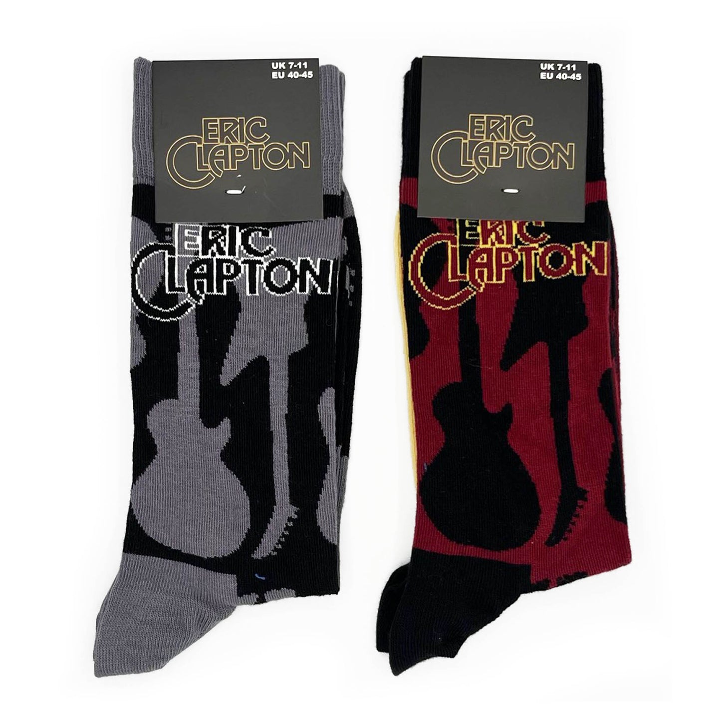 Eric Clapton | Official Socks 2 Pack | Adult US 8-12, EU 41-46, UK 7-11