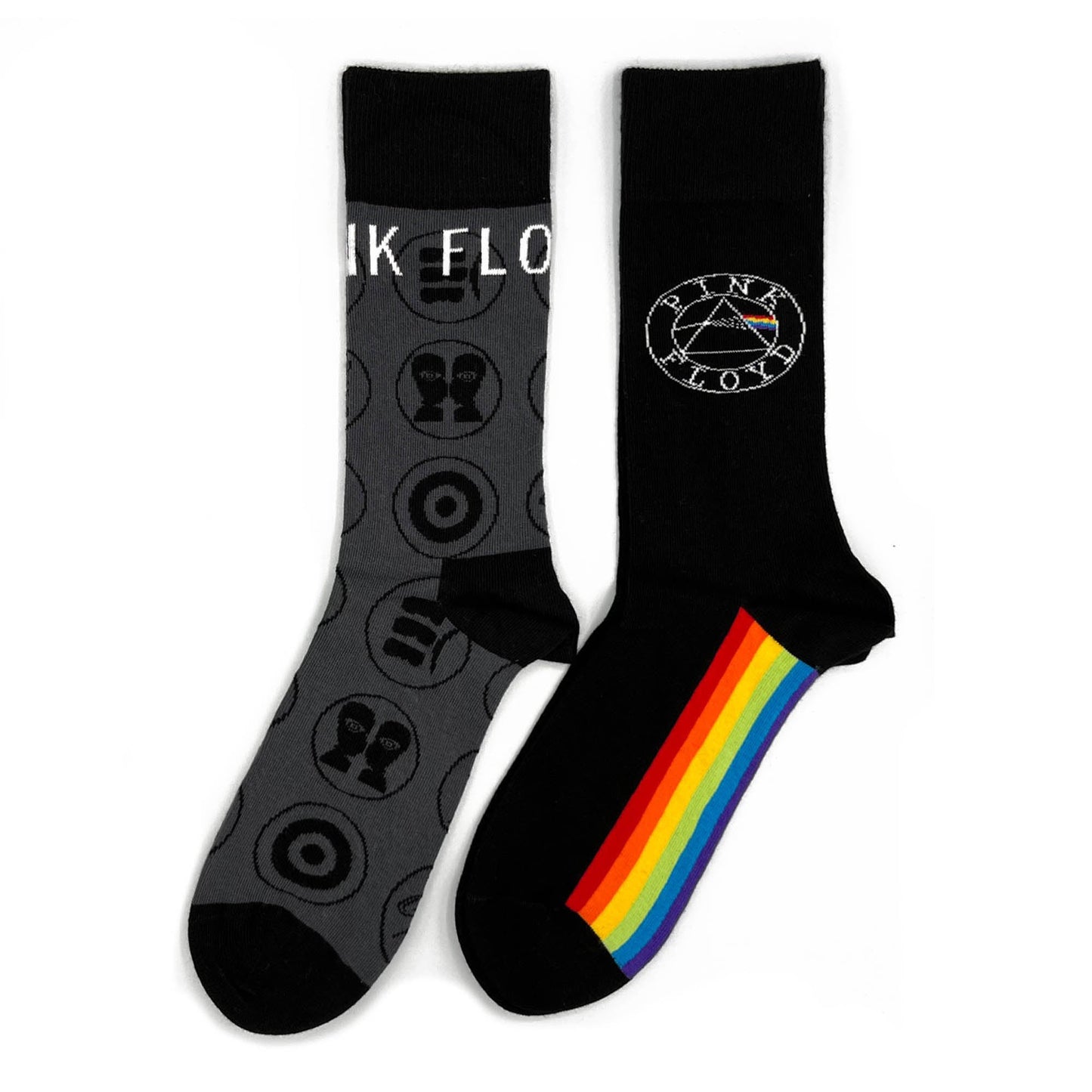Pink Floyd | Official Socks 2 Pack | Adult US 8-12, EU 41-46, UK 7-11