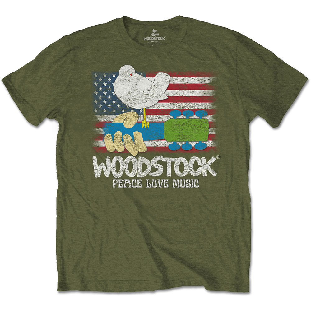 Woodstock | Official Band T-shirt | Flag
