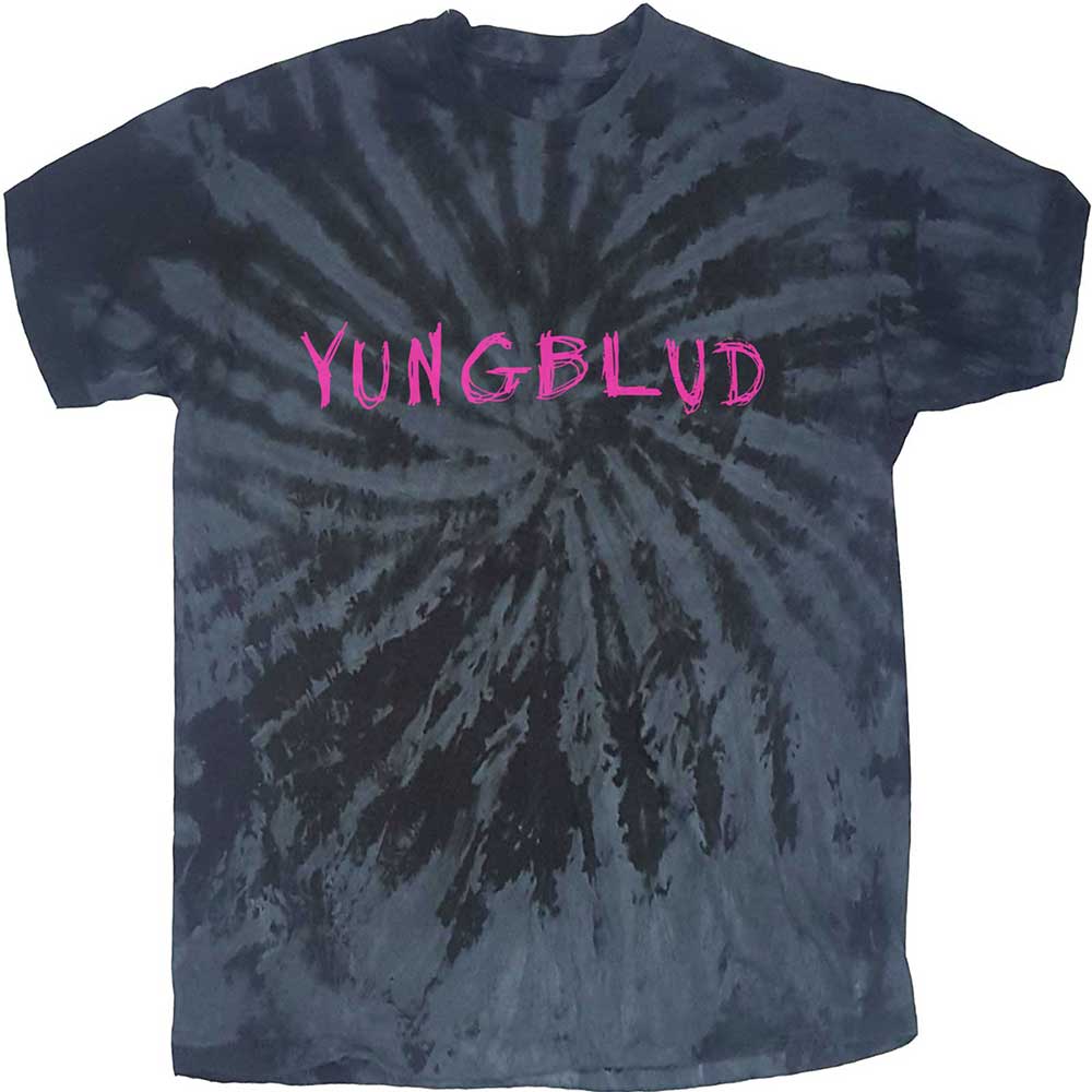 Yungblud | Official Band T-shirt | Scratch Logo (Dip-Dye)