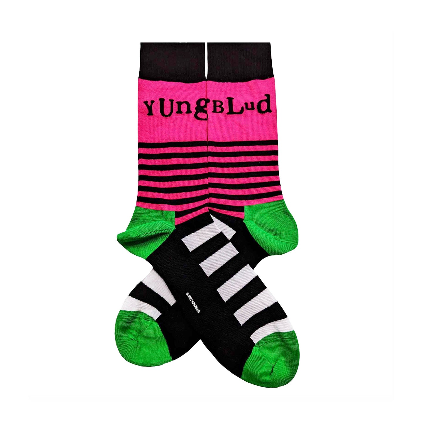 Yungblud Unisex T-Shirt: Lyric Photo & Socks - Gift set